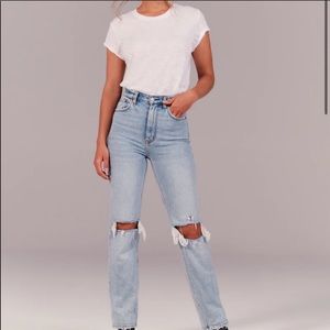 Abercrombie 90s Ultra Highrise Jean